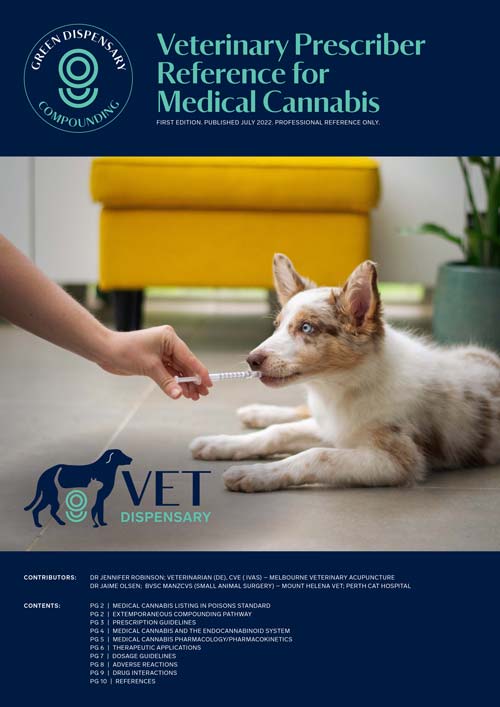 veterinary prescriber reference for medical cannabis